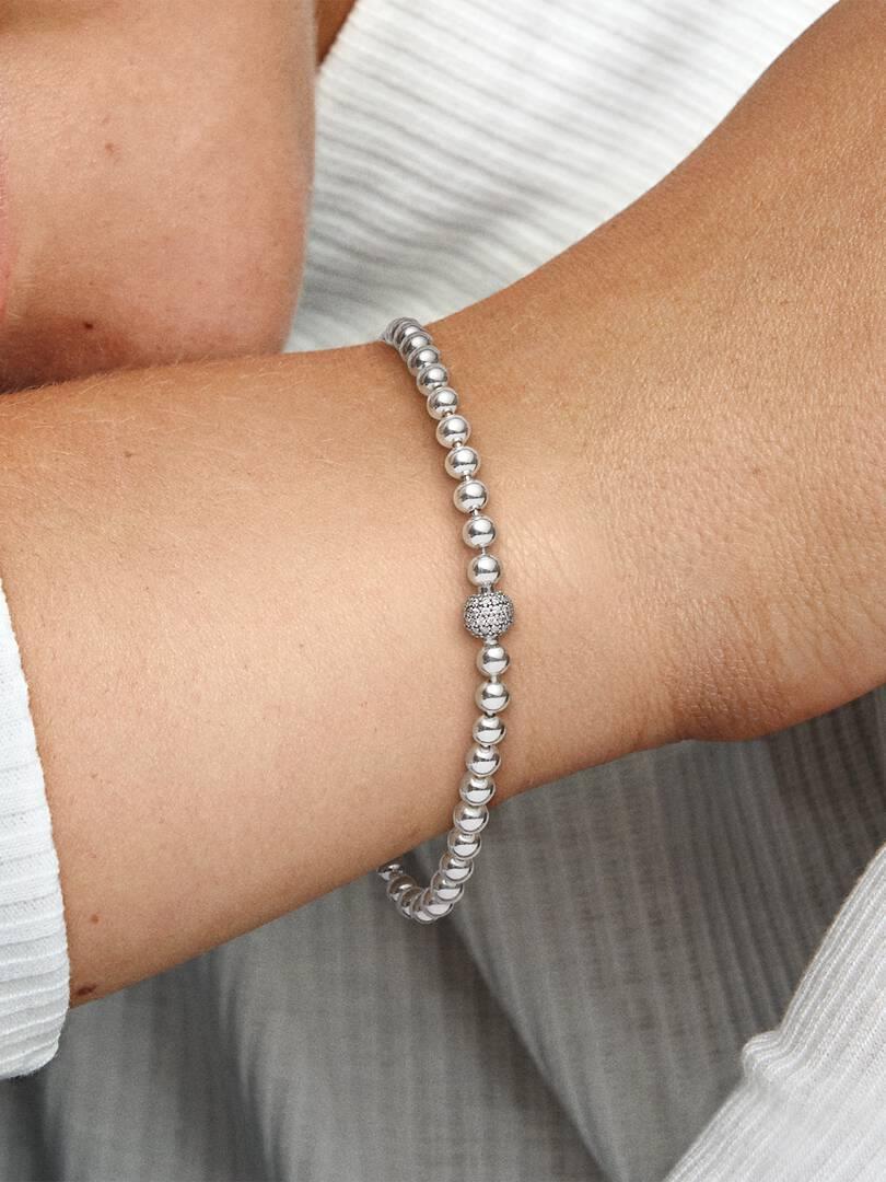 Beads & Pavé Bracelet