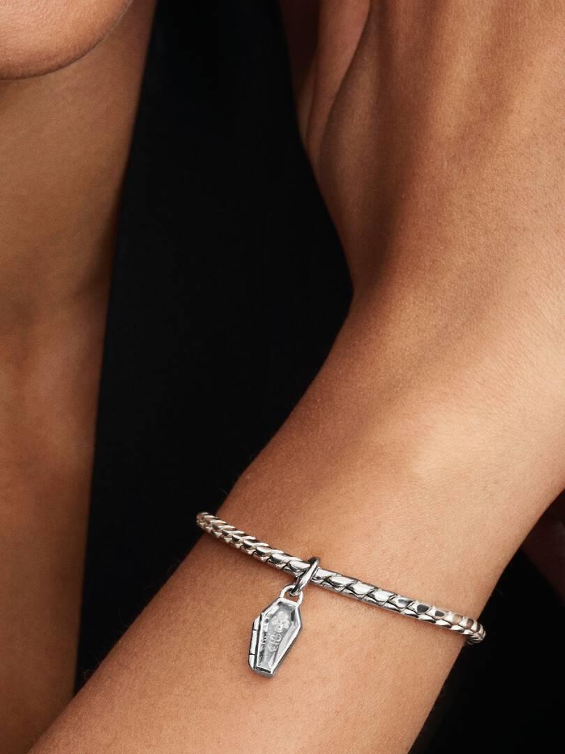 Openable Glow-in-the-dark Coffin Charm