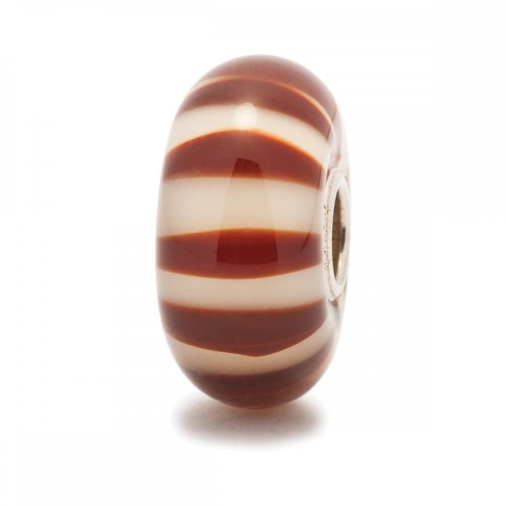 Trollbeads Chocolate Stripe Bead