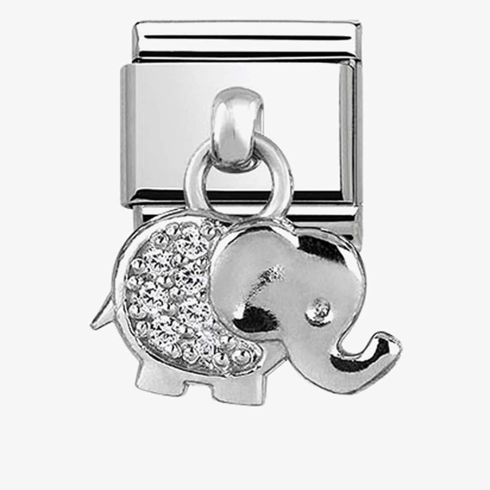 CLASSIC Silvershine Elephant Charm