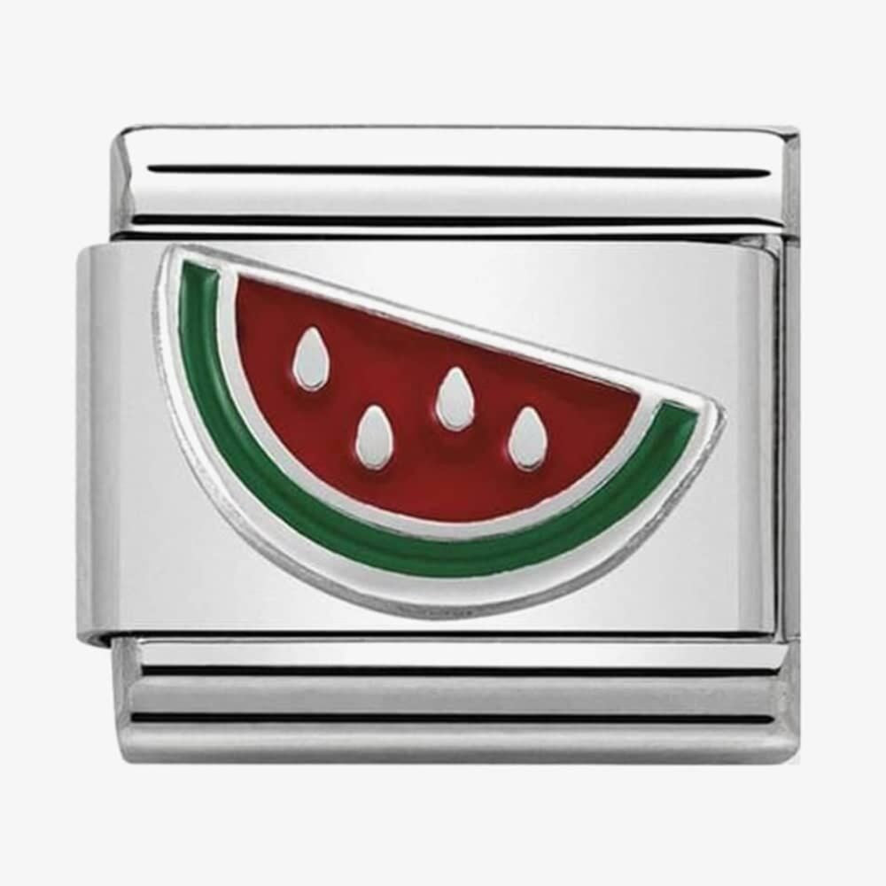 CLASSIC Silvershine Symbols Watermelon Charm