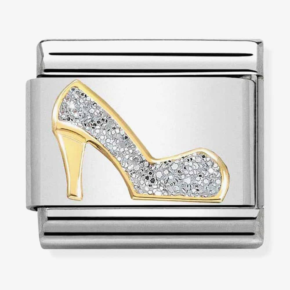 Composable Classic Link Glitter High Heel Shoe