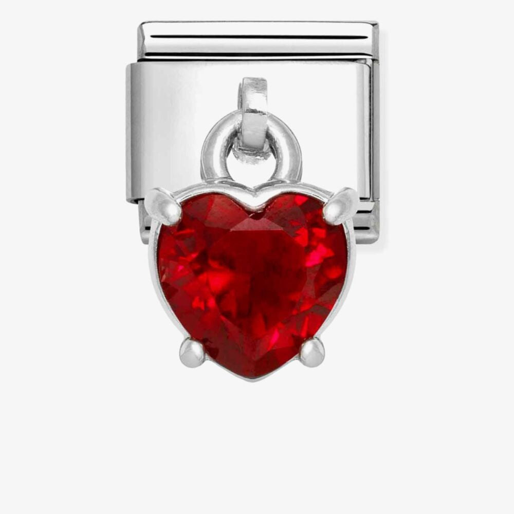 CLASSIC Red Heart Dangle Charm