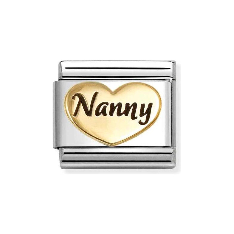 Classic Symbols Nanny Heart Charm
