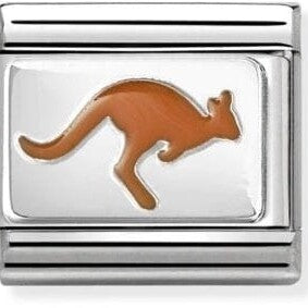 Nomination Composable Classic Silver Link Kangaroo