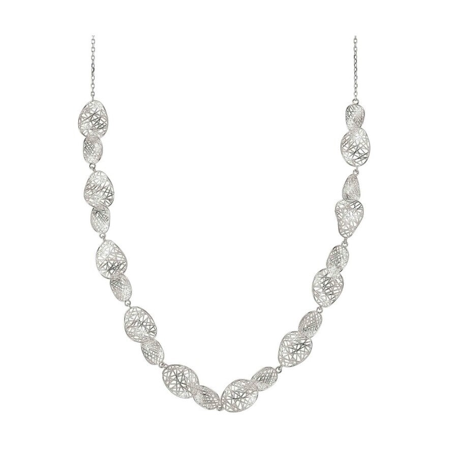 Leaf of Light necklace with Ovals