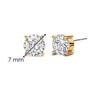 Classic Zirconia Earstuds 7mm
