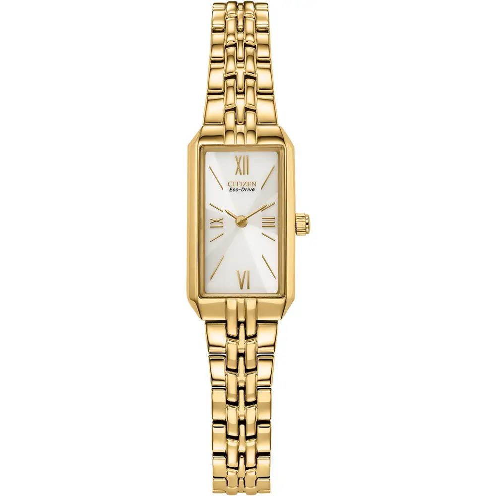 Citizen L Silhouette Gold Tone Ladies Eco-Drive Watch