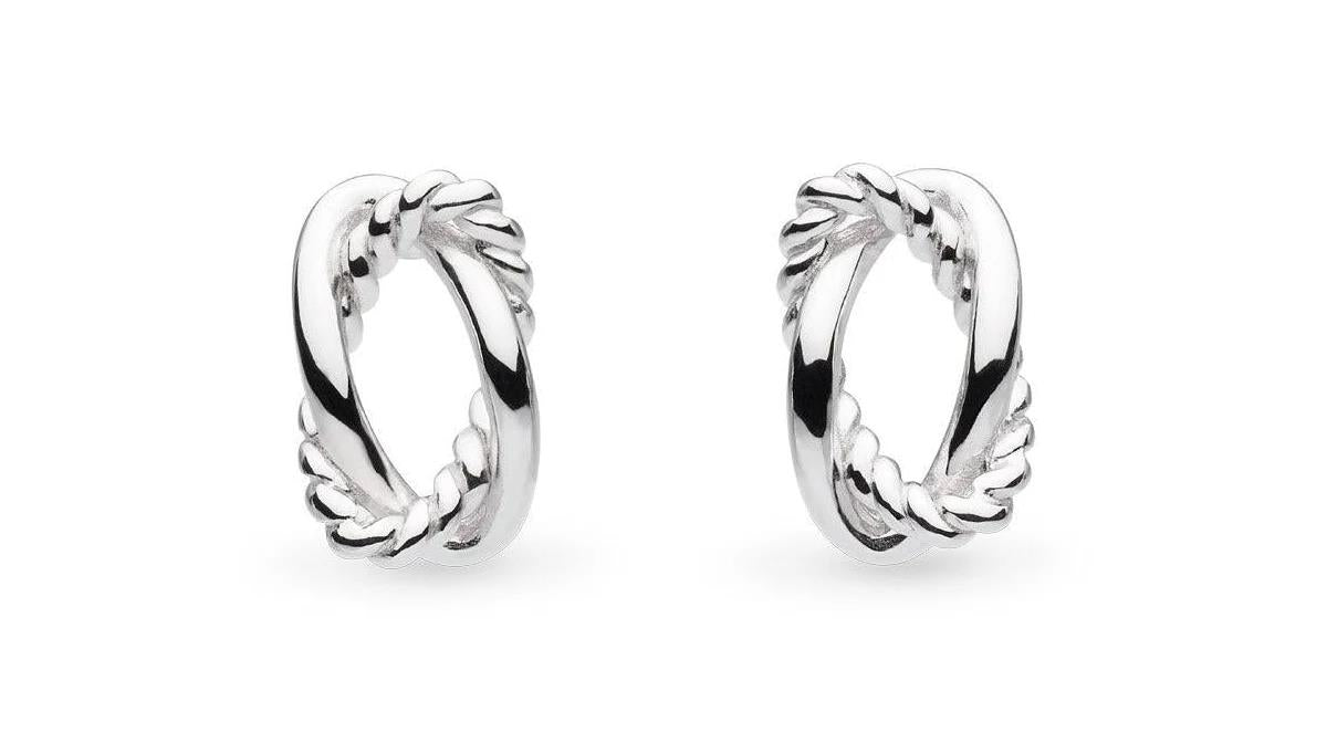 Marina Rope Twist Stud Earrings