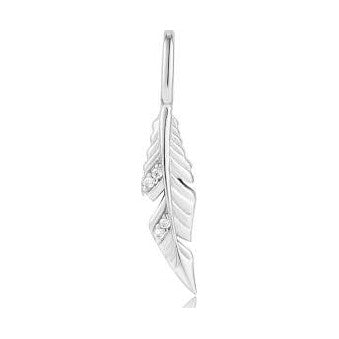 Ania Haie Silver Feather Charm