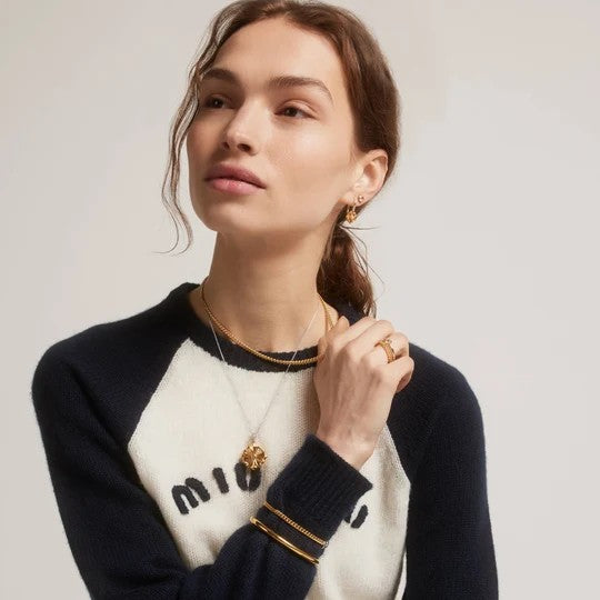 Classic Gourmet Chain Bracelet, medium.