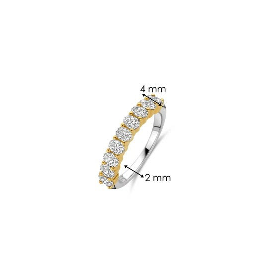 Tennis Ring 4mm, size 56