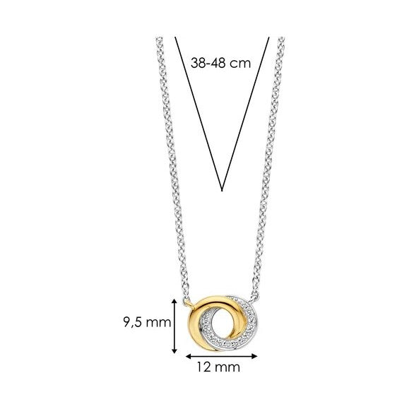 Forever Connected Zirconia Necklace