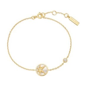 Gold Star Mother-of-Pearl Bracelet