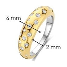 Stardust Zirconia Ring - S model, size 56
