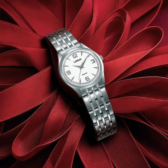Lorus Ladies Silver Dial Bracelet Watch