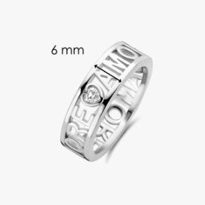 TI SENTO Ring, size 54.