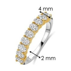 Tennis Ring 4mm, Size 52.