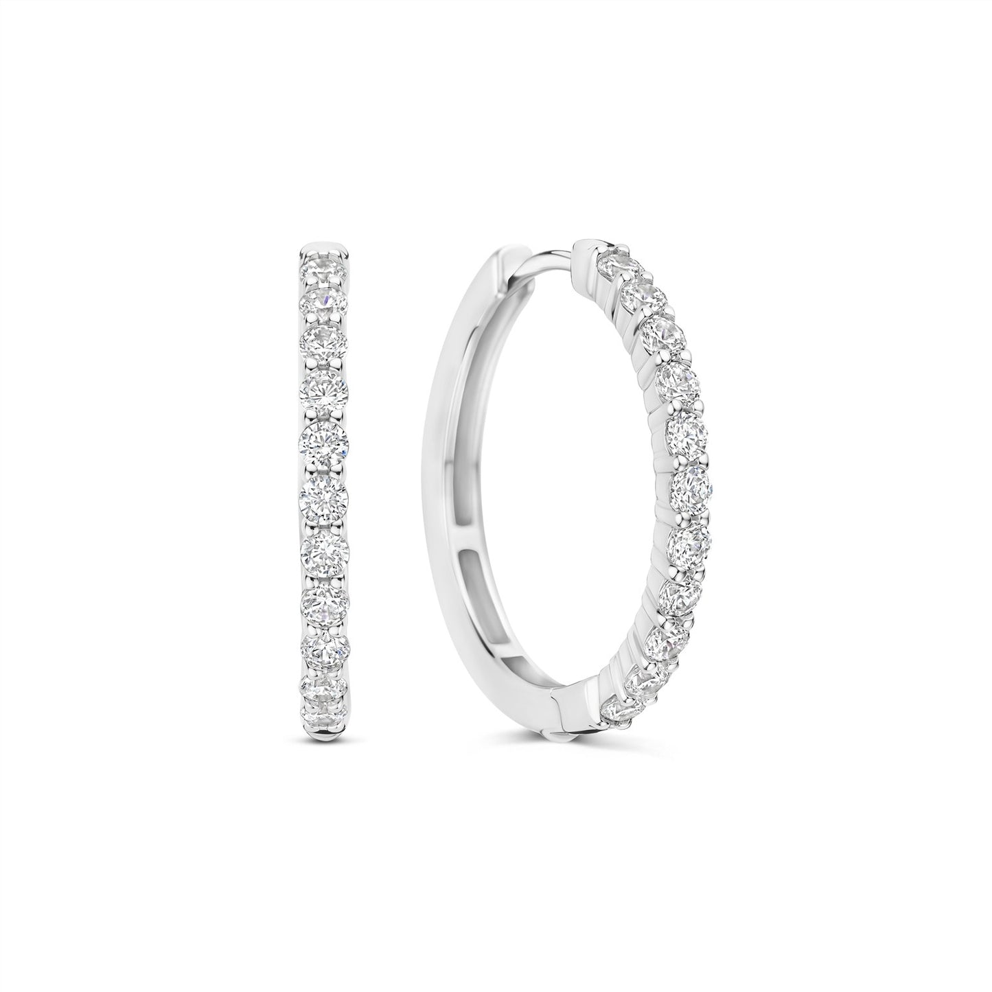 Tennis Large Hoops 21,5mm