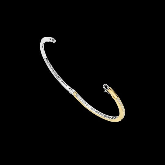 Classic Zirconia Bangle Vermeil