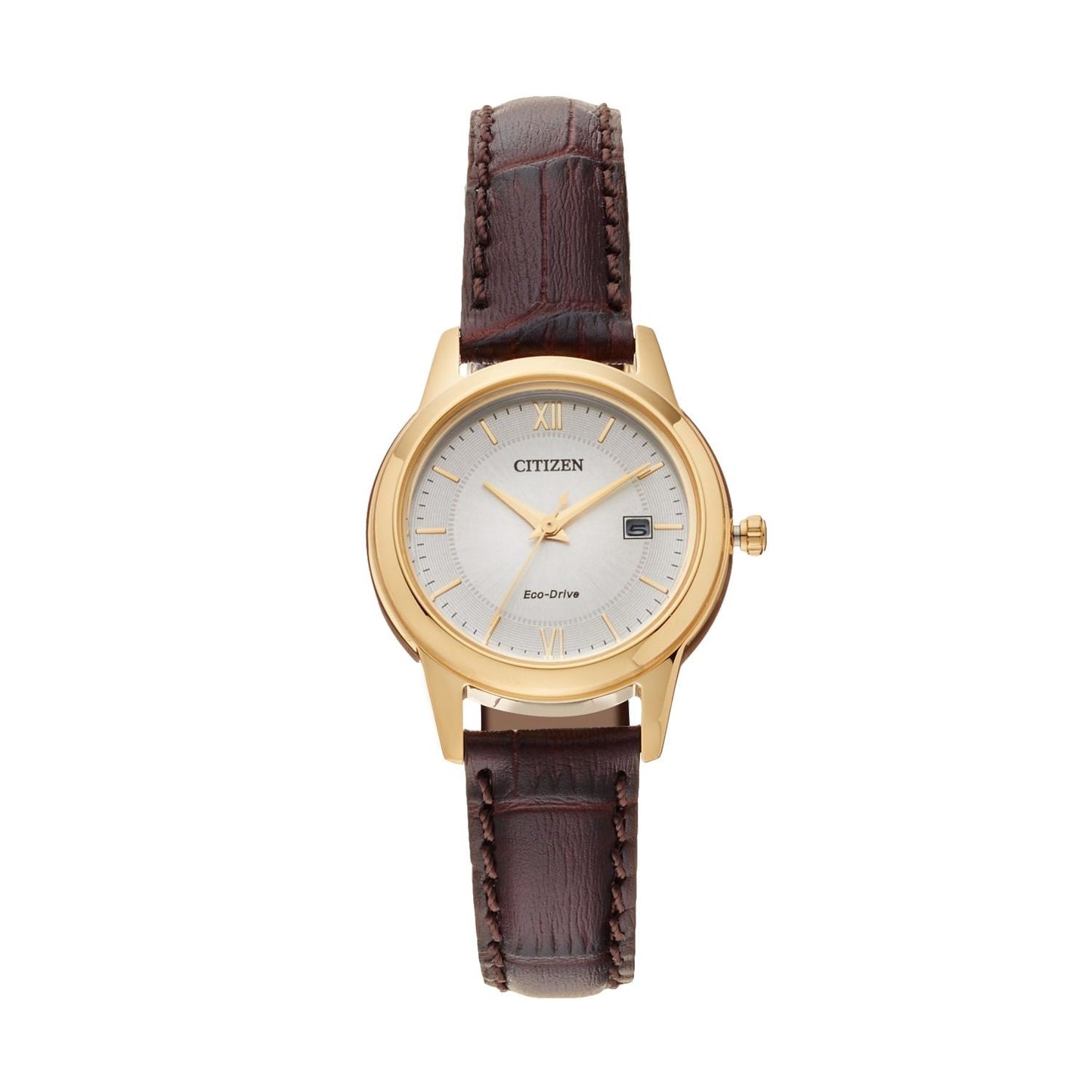 Citizen Ladies Strap Watch - watches. gold-tone steel silver gold Featuring
