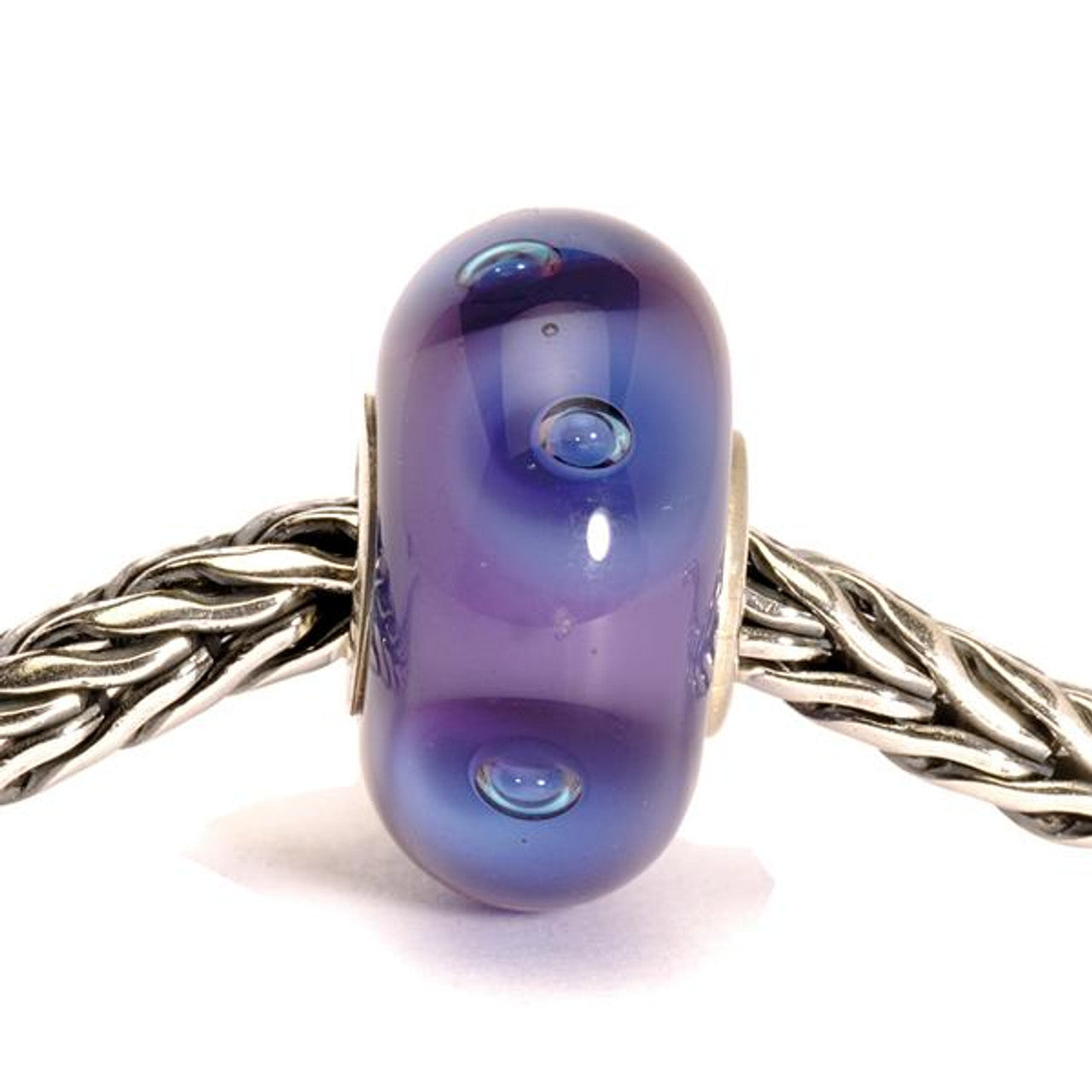 Trollbeads Purple Bubbles Bead