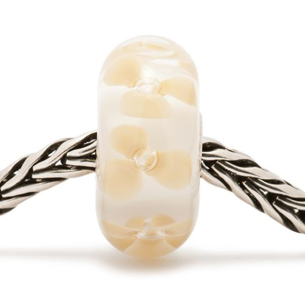 Trollbeads Nougat Flower Bead