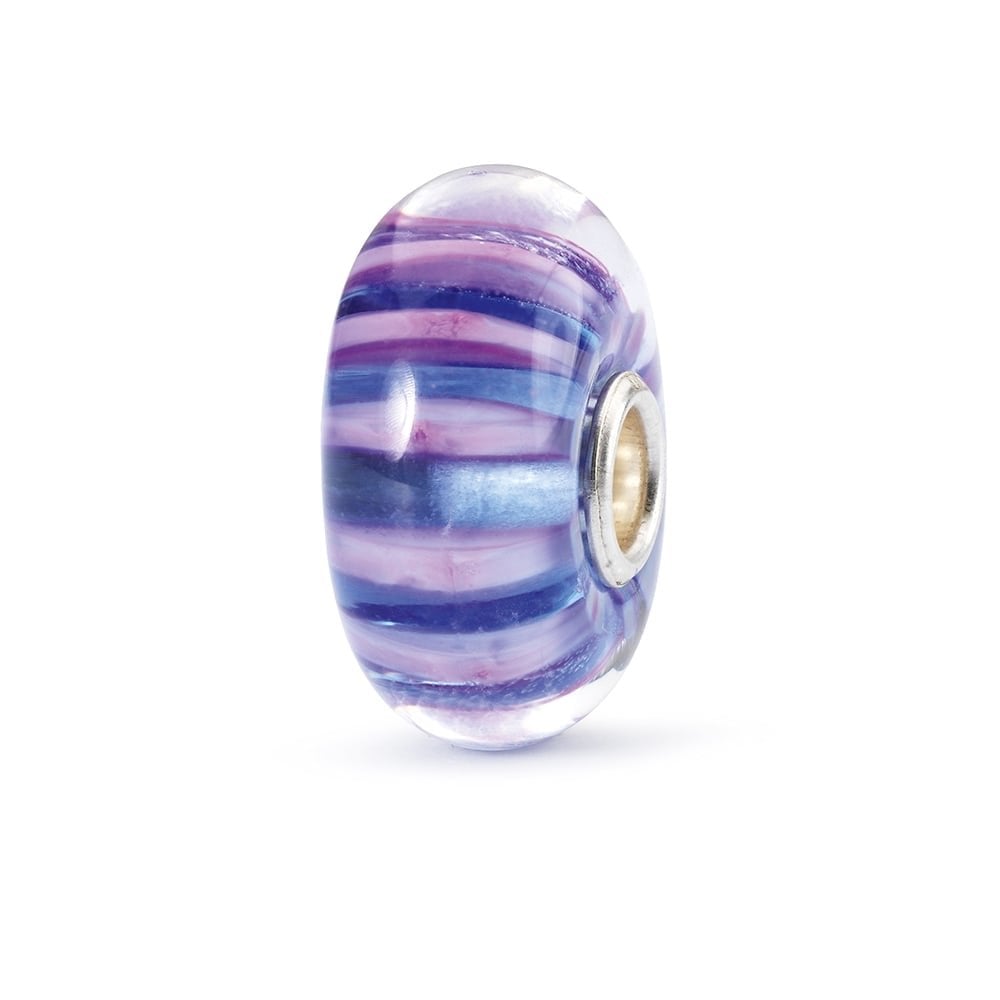 Trollbeads Violet Stripe Bead