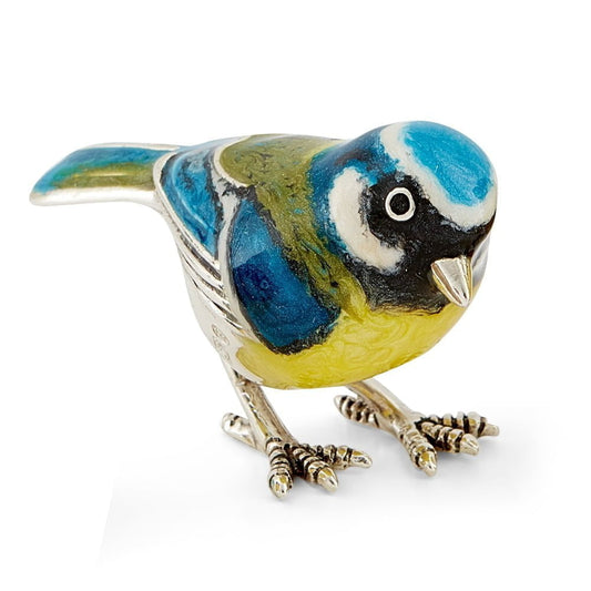 Saturno Blue Tit - Silver