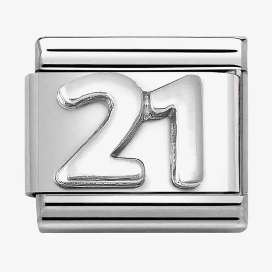 Nomination 21 Link in Sterling Silver - Silver