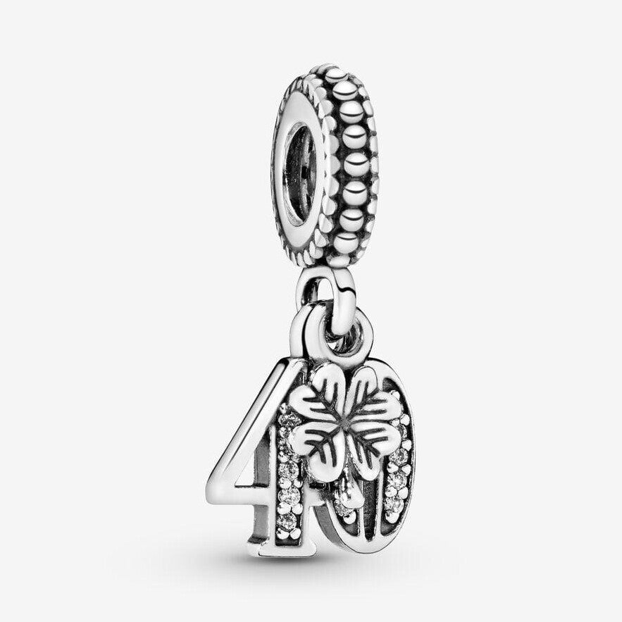 40th Celebration Dangle Charm