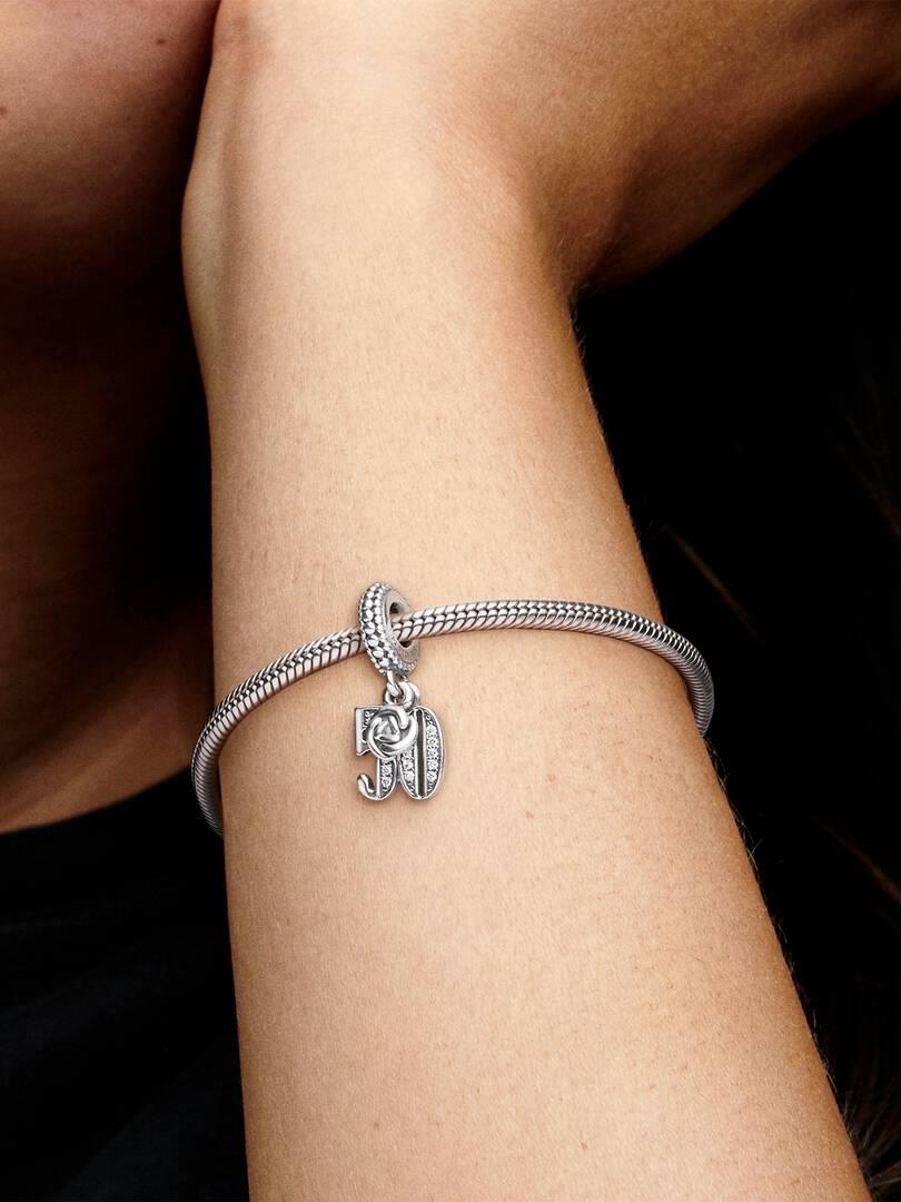 50th Celebration Dangle Charm