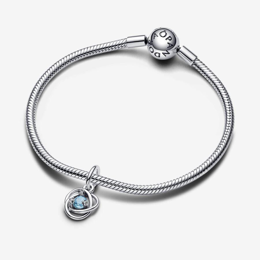 March Eternity Circle Dangle Charm