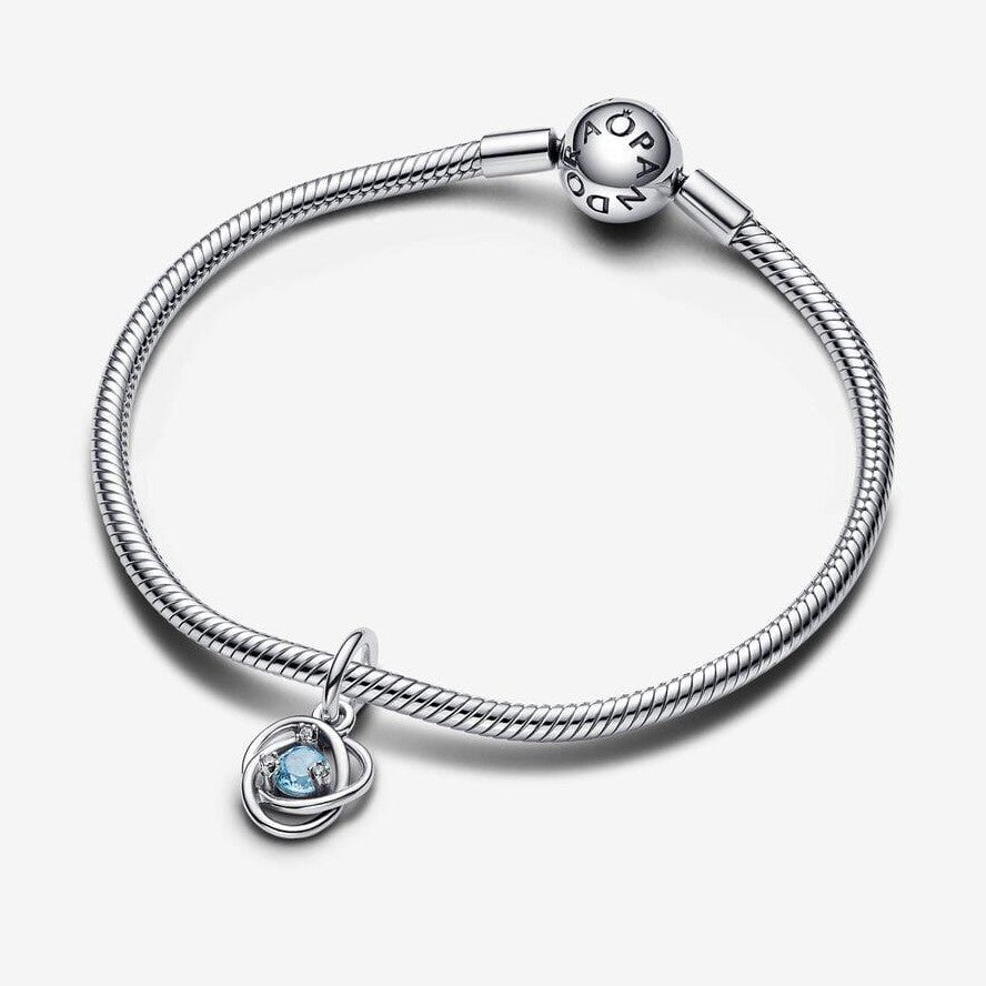 March Eternity Circle Dangle Charm