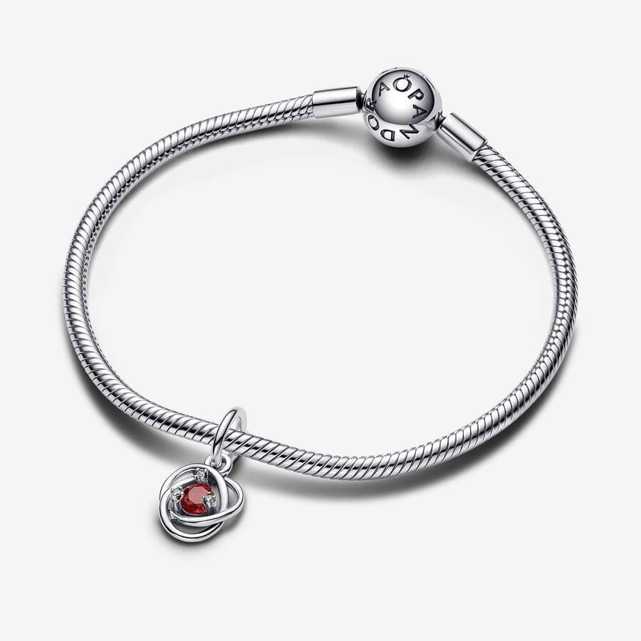 July Eternity Circle Dangle Charm