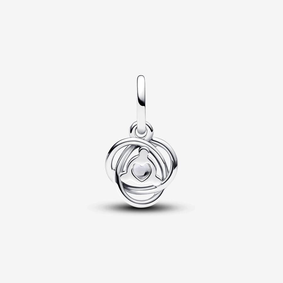 April Eternity Circle Dangle Charm