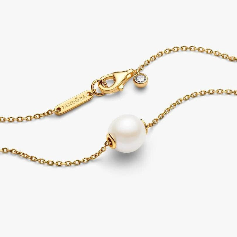 Treated Freshwater Cultured Pearl Collier Necklace