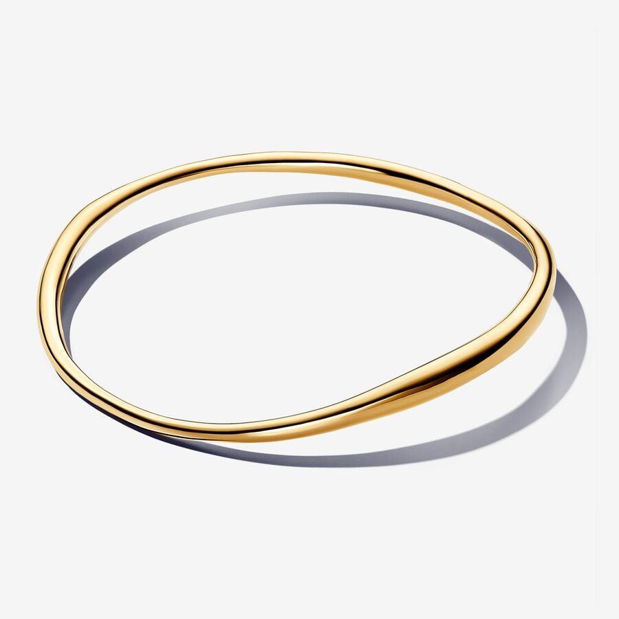 Organically Shaped Bangle - Medium 19cm