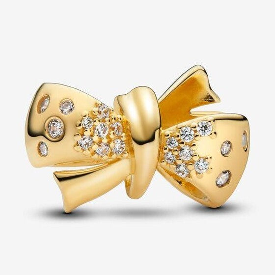 Sparkling Bow Charm