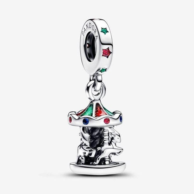 Spinning Carousel Dangle Charm