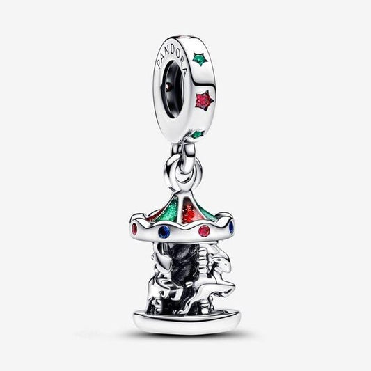 Spinning Carousel Dangle Charm