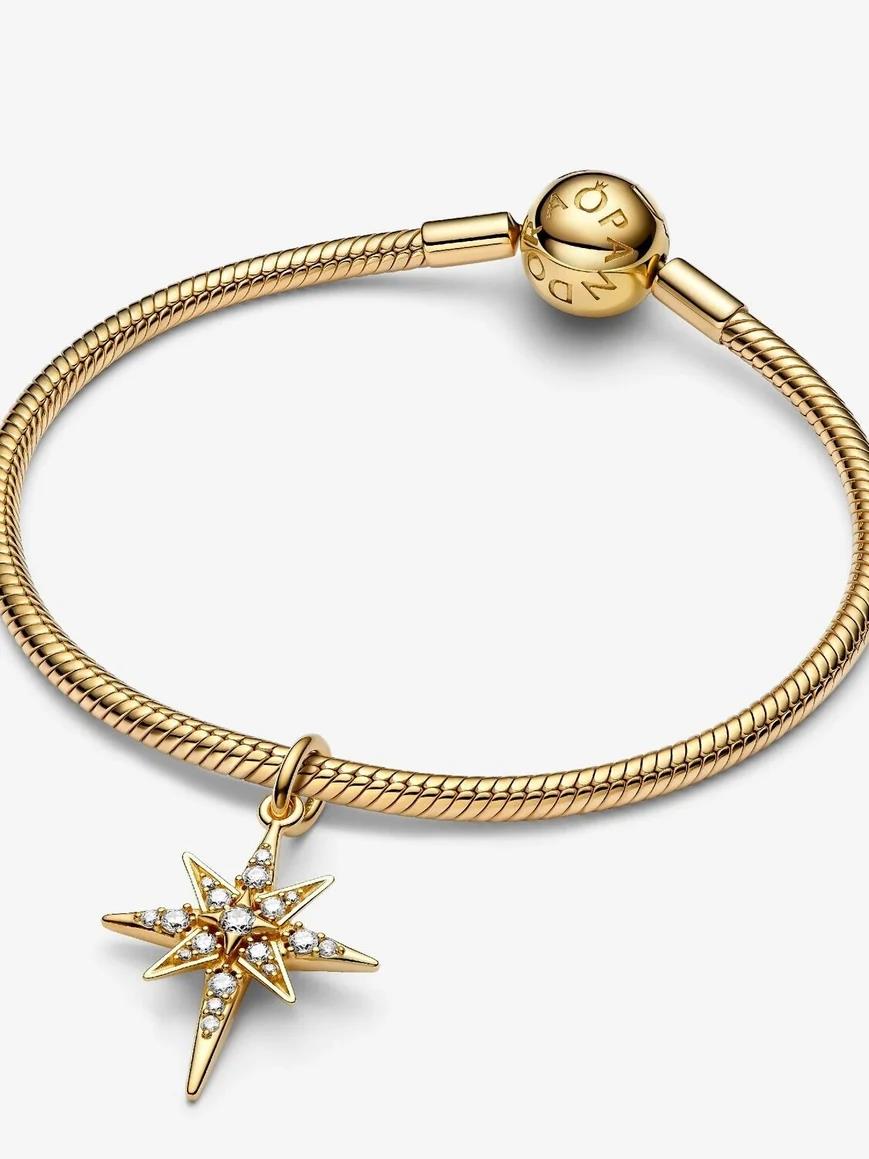 Pandora Sparkling North Star Dangle Charm