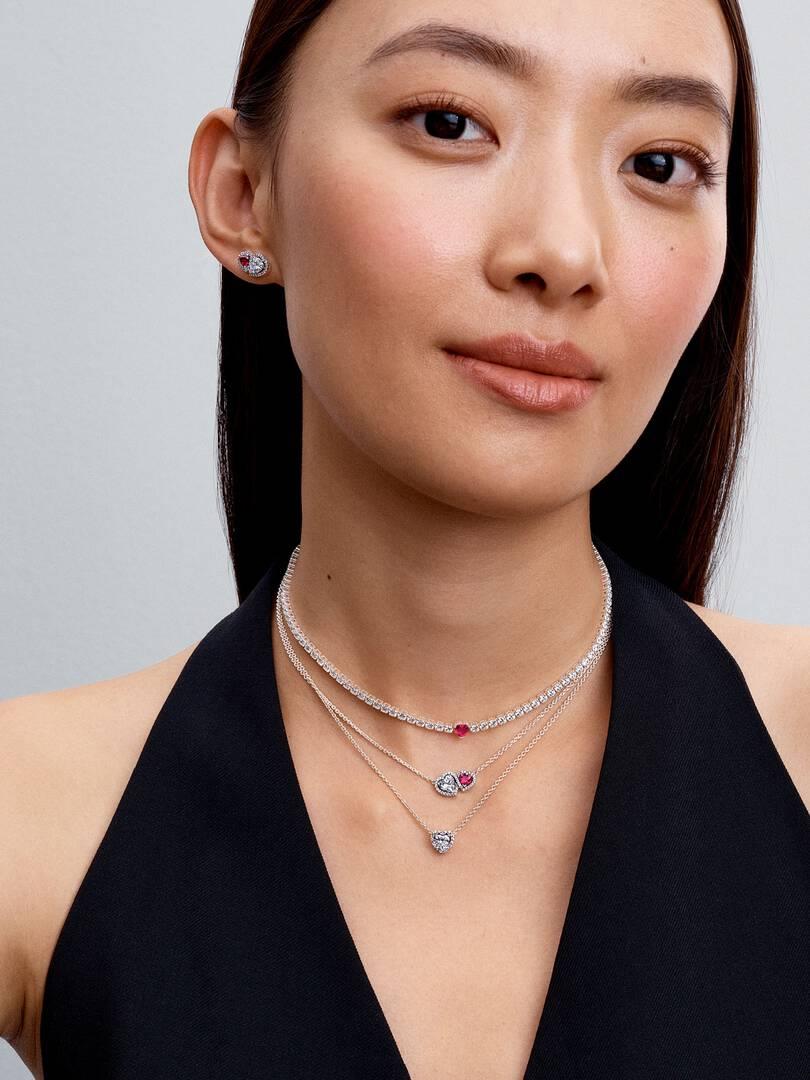 Halo Heart Choker