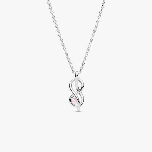 Infinity Knot Collier Necklace