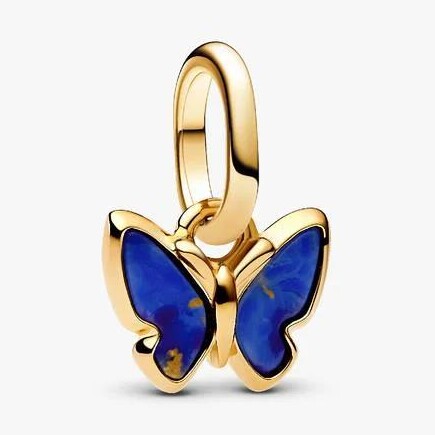 Blue Butterfly Mini Dangle Charm