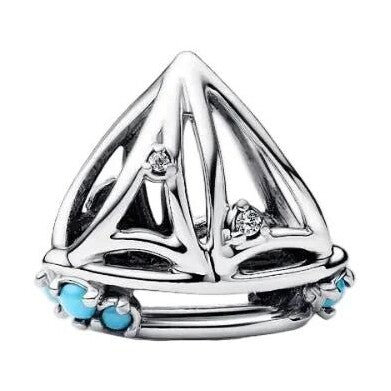 Sailboat Charmsilver