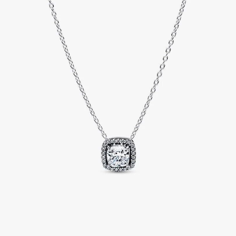 Halo Pendant Collier Necklace