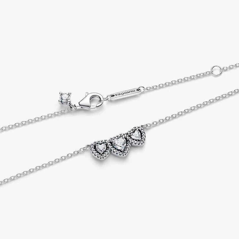 Halo Heart Trilogy Collier Necklace