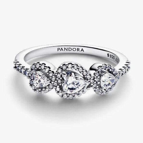 Halo Heart Trilogy Ring