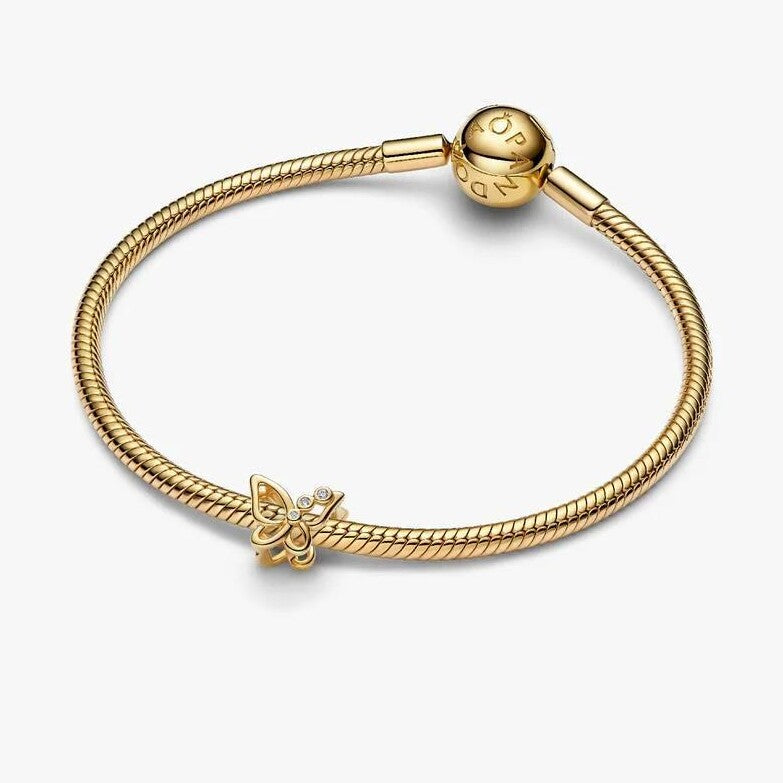Butterfly Openwork Charm
